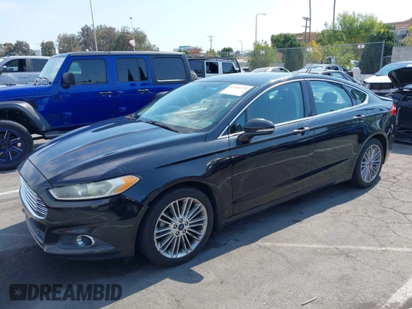 2015 Ford Fusion SE with VIN 3FA6P0HDXFR195603, listed as a IAAI auction lot 42761373 with 105,719 mi miles and . Bid and sale history available at DreamBid. Image 2.