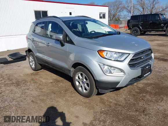 2022 Ford EcoSport SE z VIN MAJ6S3GL3NC458892, wystawiony jako IAAI lot #41899755 z przebiegiem 63 067 mil mil oraz . Historia ofert i sprzedaży dostępna na DreamBid. Obrazek 1.