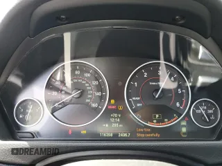 2014 BMW 3 Series 328d with VIN WBA3D3C5XEF099499, listed as a Copart auction lot 60522055 with 116,398 mi miles and Salvage title. Bid and sale history available at DreamBid. Image 9.