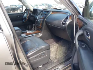 2013 Infiniti QX56 with VIN JN8AZ2NC4D9330559, listed as a IAAI auction lot 41897383 with 1 mi miles. Bid and sale history available at carsss.com. Image 5.