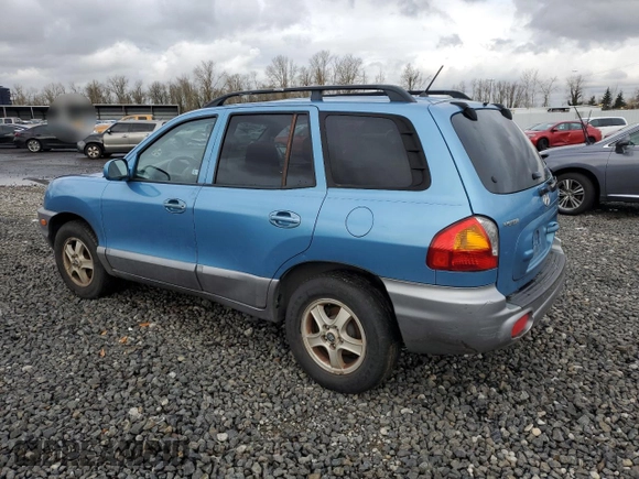 2004 Hyundai Santa Fe GLS with VIN KM8SC73D84U836947, listed as a Copart auction lot 43819265 with 153,487 mi miles and Salvage Title. Bid and sale history available at carsss.com. Image 2.
