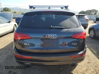 2014 Audi Q5 Premium Plus with VIN WA1LFAFP0EA105784, listed as a Copart auction lot 51862495 with 171,596 mi miles and Salvage title. Bid and sale history available at DreamBid. Image 6.