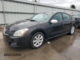 2007 Nissan Maxima 3.5 SE with VIN 1N4BA41E57C856979, listed as a Copart auction lot 69863534 with 51,352 mi miles and Salvage Title. Bid and sale history available at carsss.com. Image 1.