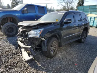 2019 Lexus GX with VIN JTJJM7FX3K5240300, listed as a Copart auction lot 82501943 with 34,495 mi miles. Bid and sale history available at carsss.com. Image 1.
