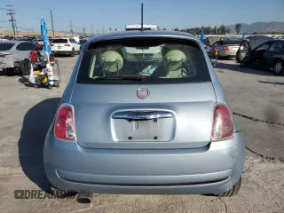 2013 FIAT 500 Pop с VIN 3C3CFFAR4DT560161, выставлен на аукционе Copart как лот 52054645 с пробегом 66 870 миль миль и Чистый • Clean title. История ставок и продаж доступна на DreamBid. Изображение 6.