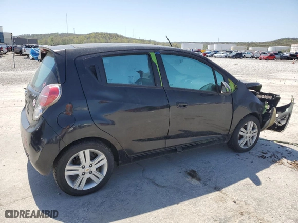 2014 Chevrolet Spark LS with VIN KL8CB6S92EC496438, listed as a Copart auction lot 52646885 with 0 mi miles and Clean Title. Bid and sale history available at carsss.com. Image 3.