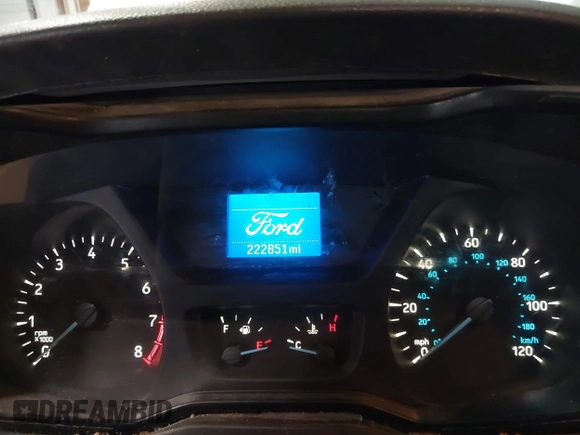 2019 Ford Transit with VIN 1FTYR2CM4KKA35599, listed as a IAAI auction lot 41595455 with 222,851 mi miles. Bid and sale history available at carsss.com. Image 7.