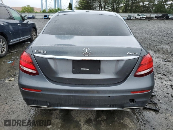 2019 Mercedes-Benz E 300 with VIN WDDZF4KB7KA587487, listed as a Copart auction lot 55629775 with 74,787 mi miles and Clean Title. Bid and sale history available at DreamBid. Image 6.