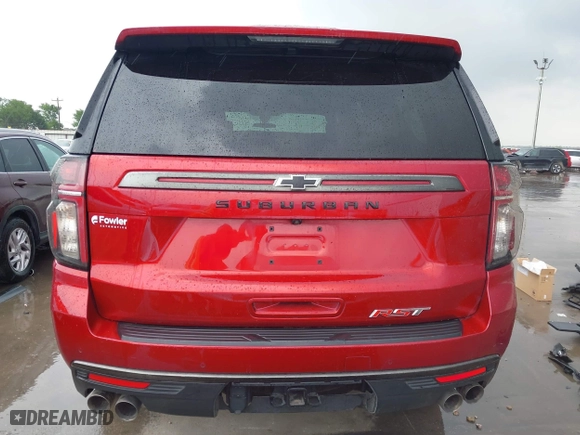 2022 Chevrolet Suburban RST with VIN 1GNSKEKL3NR125317, listed as a IAAI auction lot 41902663 with 35,274 mi miles. Bid and sale history available at carsss.com. Image 17.