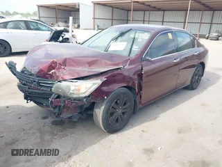 2014 Honda Accord LX with VIN 1HGCR2F31EA053633, listed as a IAAI auction lot 42056856 with Not Provided miles and . Bid and sale history available at carsss.com. Image 2.