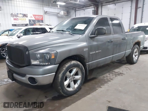 2007 Dodge 1500 SLT with VIN 1D7HA18277S184482, listed as a IAAI auction lot 41694428 with 184,787 mi miles. Bid and sale history available at carsss.com. Image 2.