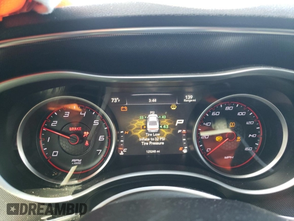 2016 Dodge Charger R/T with VIN 2C3CDXCT2GH163467, listed as a Copart auction lot 49114965 with 125,248 mi miles and Salvage Title. Bid and sale history available at carsss.com. Image 9.