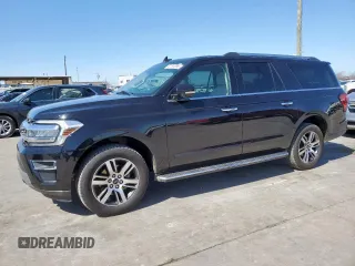 2022 Ford Expedition Max Limited with VIN 1FMJK2AT1NEA42038, listed as a Copart auction lot 47191395 with 35,573 mi miles and Clean title. Bid and sale history available at DreamBid. Image 1.