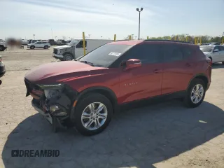 2021 Chevrolet Blazer LT z VIN 3GNKBBRA7MS534872, wystawiony jako Copart lot #54179185 z przebiegiem 53 790 mil mil oraz Szkoda całkowita • Salvage title. Historia ofert i sprzedaży dostępna na DreamBid. Obrazek 1.