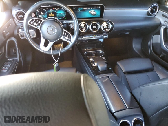 2020 Mercedes-Benz A 220 with VIN W1K3G4FBXLW044667, listed as a Copart auction lot 44079025 with 54,593 mi miles and Salvage Title. Bid and sale history available at DreamBid. Image 8.