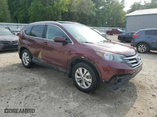 2012 Honda CR-V EX-L with VIN 5J6RM4H76CL062634, listed as a Copart auction lot 52734215 with 172,273 mi miles and Salvage Title. Bid and sale history available at carsss.com. Image 4.