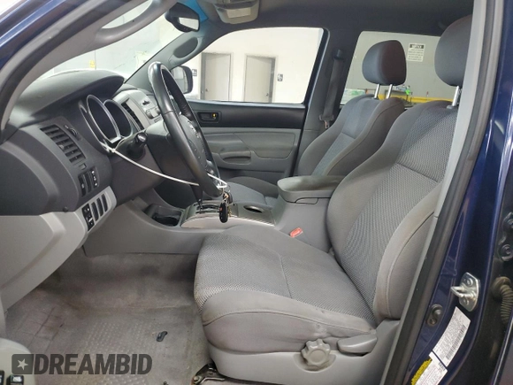2006 Toyota Tacoma with VIN 5TEMU52N86Z264782, listed as a Copart auction lot 60710445 with 201,958 mi miles and Salvage title. Bid and sale history available at DreamBid. Image 7.