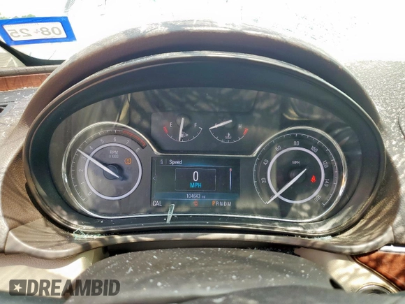 2017 Buick Regal Premium II with VIN 2G4GR5GX2H9103230, listed as a Copart auction lot 58803025 with 104,643 mi miles and Salvage title. Bid and sale history available at DreamBid. Image 9.