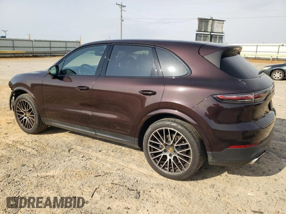 2019 Porsche Cayenne with VIN WP1AA2AYXKDA08134, listed as a Copart auction lot 52077825 with 53,719 mi miles and Salvage Title. Bid and sale history available at DreamBid. Image 2.