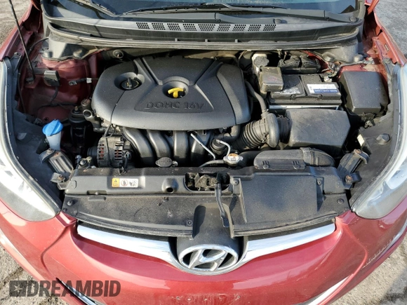2015 Hyundai Elantra SE z VIN 5NPDH4AE0FH584083, wystawiony jako Copart lot #48060525 z przebiegiem 83 985 mil mil oraz Szkody całkowita. Historia ofert i sprzedaży dostępna na DreamBid. Obrazek 13.