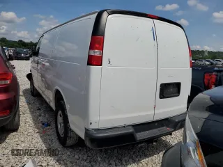 2017 Chevrolet Express Cargo z VIN 1GCWGAFG0H1321543, wystawiony jako Copart lot #56884035 z przebiegiem 125 311 mil mil oraz Szkoda całkowita • Salvage title. Historia ofert i sprzedaży dostępna na DreamBid. Obrazek 2.