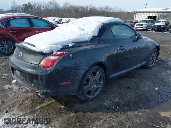 2006 Lexus SC 430 z VIN JTHFN48Y269008343, wystawiony jako IAAI lot #41233248 z przebiegiem 211 487 mil mil oraz . Historia ofert i sprzedaży dostępna na DreamBid. Obrazek 4.