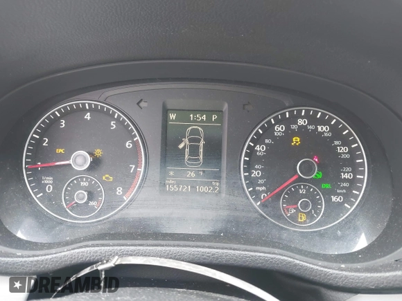 2012 Volkswagen Passat SE с VIN 1VWBH7A3XCC097453, выставлен на аукционе IAAI как лот 41623676 с пробегом 155 721 миль миль и . История ставок и продаж доступна на DreamBid. Изображение 7.