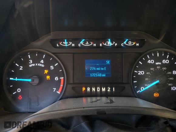 2019 Ford F-350 XL с VIN 1FTBF3A65KEF57066, выставлен на аукционе Copart как лот 79521154 с пробегом 172 140 миль миль и Списание • Salvage title. История ставок и продаж доступна на DreamBid. Изображение 9.