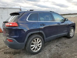 2016 Jeep Cherokee Limited with VIN 1C4PJMDB1GW240079, listed as a Copart auction lot 49233105 with 195,374 mi miles and Salvage Title. Bid and sale history available at carsss.com. Image 3.