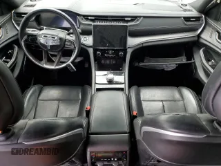 2021 Jeep Grand Cherokee Overland with VIN 1C4RJJDG5M8195683, listed as a Copart auction lot 48133075 with Not provided miles and Salvage title. Bid and sale history available at DreamBid. Image 8.