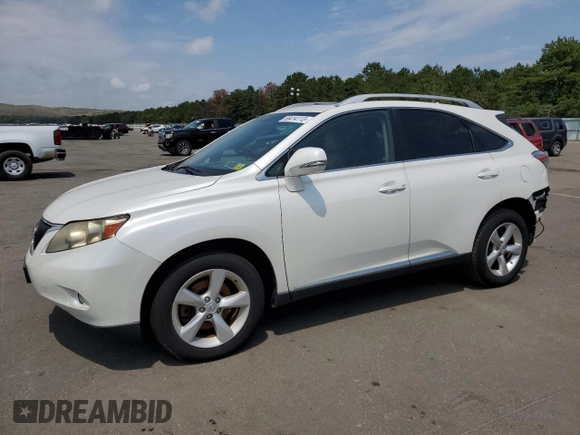 2011 Lexus RX 350 with VIN JTJBK1BA6B2013709, listed as a Copart auction lot 58414113 with 165,689 mi miles and Salvage Title. Bid and sale history available at DreamBid. Image 1.