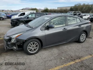 2017 Toyota Prius Two with VIN JTDKBRFU6H3049408, listed as a Copart auction lot 46147355 with 153,351 mi miles and Salvage Title. Bid and sale history available at DreamBid. Image 1.