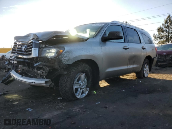 2020 Toyota Sequoia SR5 with VIN 5TDBY5G17LS174999, listed as a Copart auction lot 88127315 with 24,743 mi miles and Salvage Title. Bid and sale history available at carsss.com. Image 1.