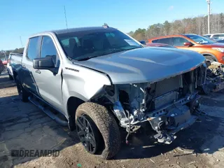 2024 Chevrolet Silverado 1500 Custom with VIN 1GCPDBEK4RZ233798, listed as a IAAI auction lot 41073685 with 33,194 mi miles and . Bid and sale history available at DreamBid. Image 1.