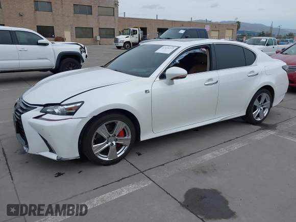 2016 Lexus GS 350 with VIN JTHBZ1BLXGA002689, listed as a IAAI auction lot 41555272 with 91,781 mi miles. Bid and sale history available at carsss.com. Image 17.