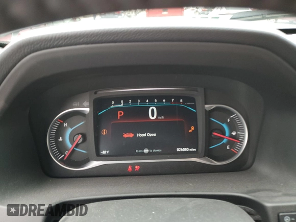 2020 Honda Pilot Touring 8-Passenger with VIN 5FNYF6H99LB050134, listed as a Copart auction lot 55095435 with 26,080 mi miles and Salvage title. Bid and sale history available at DreamBid. Image 9.