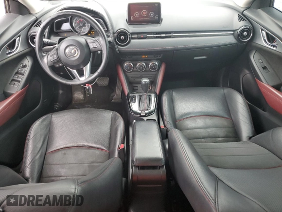 2017 Mazda CX-3 Grand Touring with VIN JM1DKFD76H0170333, listed as a Copart auction lot 43772595 with 59,693 mi miles and Salvage Title. Bid and sale history available at carsss.com. Image 8.