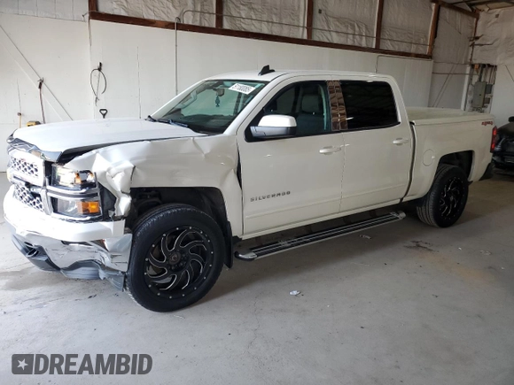 2015 Chevrolet Silverado 1500 LT with VIN 3GCUKREC6FG464613, listed as a Copart auction lot 51180085 with 93,304 mi miles and Salvage Title. Bid and sale history available at DreamBid. Image 1.