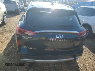 2020 Infiniti QX50 Luxe with VIN 3PCAJ5M35LF111703, listed as a Copart auction lot 77794333 with 31,785 mi miles and Salvage title. Bid and sale history available at DreamBid. Image 6.
