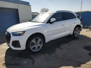 2025 Audi Q5 S line Premium with VIN WA1GAAFYXS2023169, listed as a Copart auction lot 48351065 with 6,012 mi miles and Clean Title. Bid and sale history available at carsss.com. Image 1.