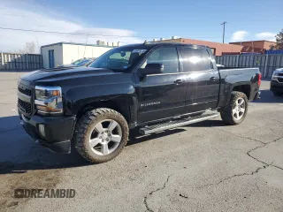 2017 Chevrolet Silverado 1500 LT with VIN 3GCPCREC4HG343544, listed as a Copart auction lot 45999325 with 162,029 mi miles and Salvage Title. Bid and sale history available at carsss.com. Image 1.