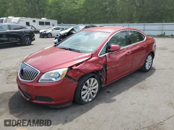 2016 Buick Verano with VIN 1G4PP5SK5G4100101, listed as a Copart auction lot 56161845 with 129,844 mi miles and Salvage title. Bid and sale history available at DreamBid. Image 1.