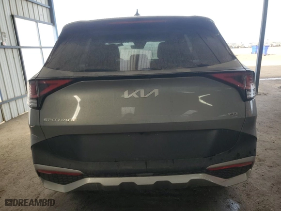 2024 Kia Sportage LX with VIN KNDPUCDF8R7278670, listed as a Copart auction lot 82394394 with 9,383 mi miles and Clean Title. Bid and sale history available at carsss.com. Image 6.