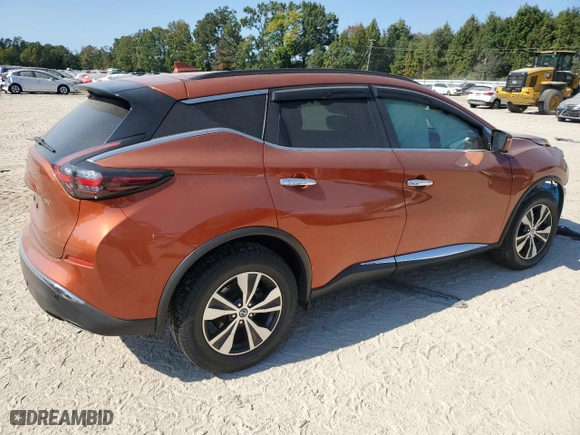2019 Nissan Murano SV with VIN 5N1AZ2MJ7KN146986, listed as a Copart auction lot 75532784 with 73,354 mi miles and Salvage Title. Bid and sale history available at carsss.com. Image 3.