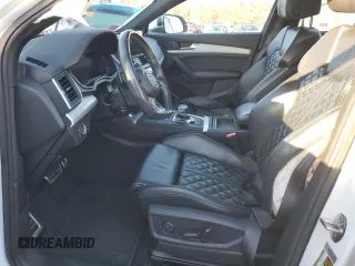2018 Audi SQ5 Premium Plus with VIN WA1A4AFY4J2213996, listed as a Copart auction lot 83231744 with Not Provided miles and Salvage Title. Bid and sale history available at DreamBid. Image 7.