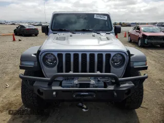 2021 Jeep Gladiator Rubicon with VIN 1C6JJTBG4ML534725, listed as a Copart auction lot 53990494 with 37,478 mi miles and Salvage title. Bid and sale history available at DreamBid. Image 5.