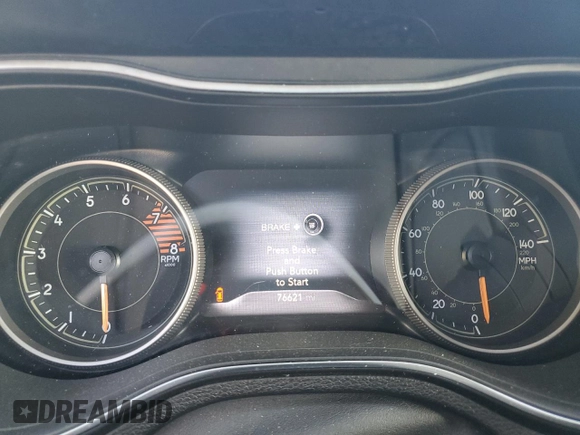 2019 Jeep Cherokee High Altitude with VIN 1C4PJMDX4KD133124, listed as a Copart auction lot 55817625 with 76,621 mi miles and Salvage title. Bid and sale history available at DreamBid. Image 9.