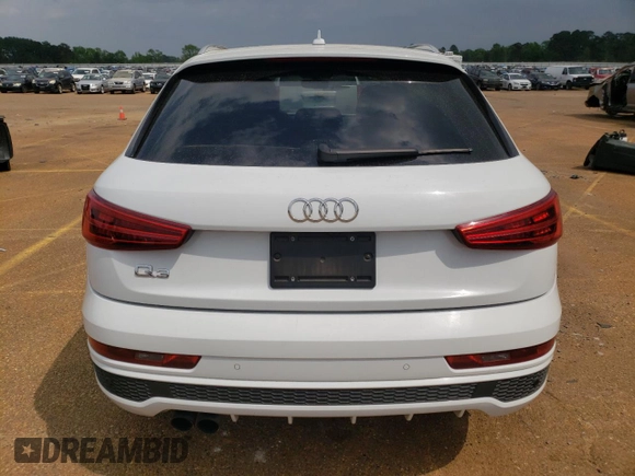 2018 Audi Q3 Premium with VIN WA1BCCFS3JR023502, listed as a Copart auction lot 47142733 with 38,444 mi miles. Bid and sale history available at carsss.com. Image 6.