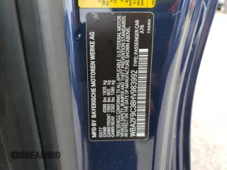 2017 BMW 2 Series 230i with VIN WBA2F9C38HV983992, listed as a Copart auction lot 81633793 with 34,263 mi miles. Bid and sale history available at carsss.com. Image 12.