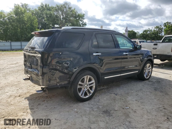 2016 Ford Explorer Limited with VIN 1FM5K8FH5GGC39505, listed as a Copart auction lot 50137955 with 54,884 mi miles and Salvage Title. Bid and sale history available at carsss.com. Image 3.